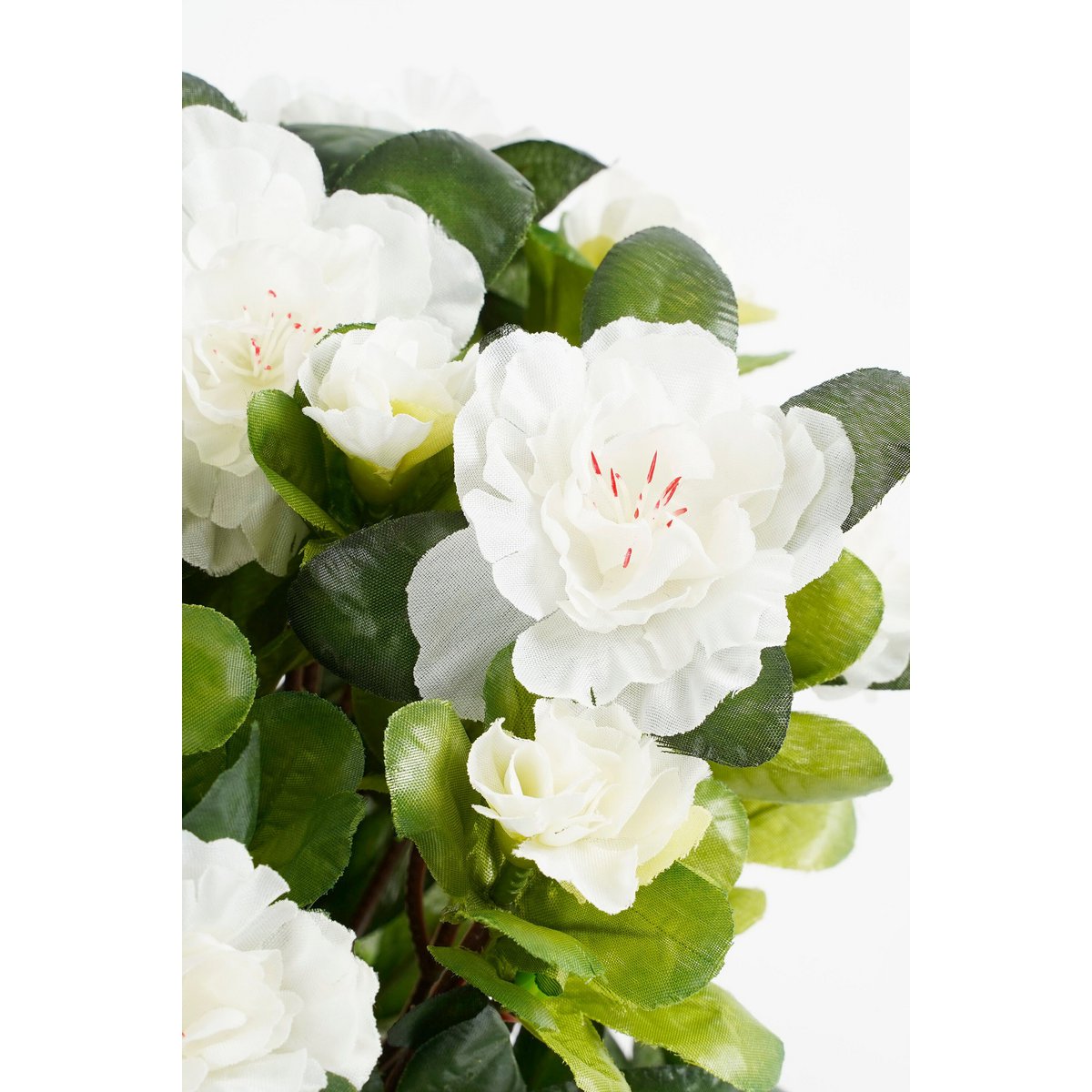Kunstplant Azalea wit 31x26 cm