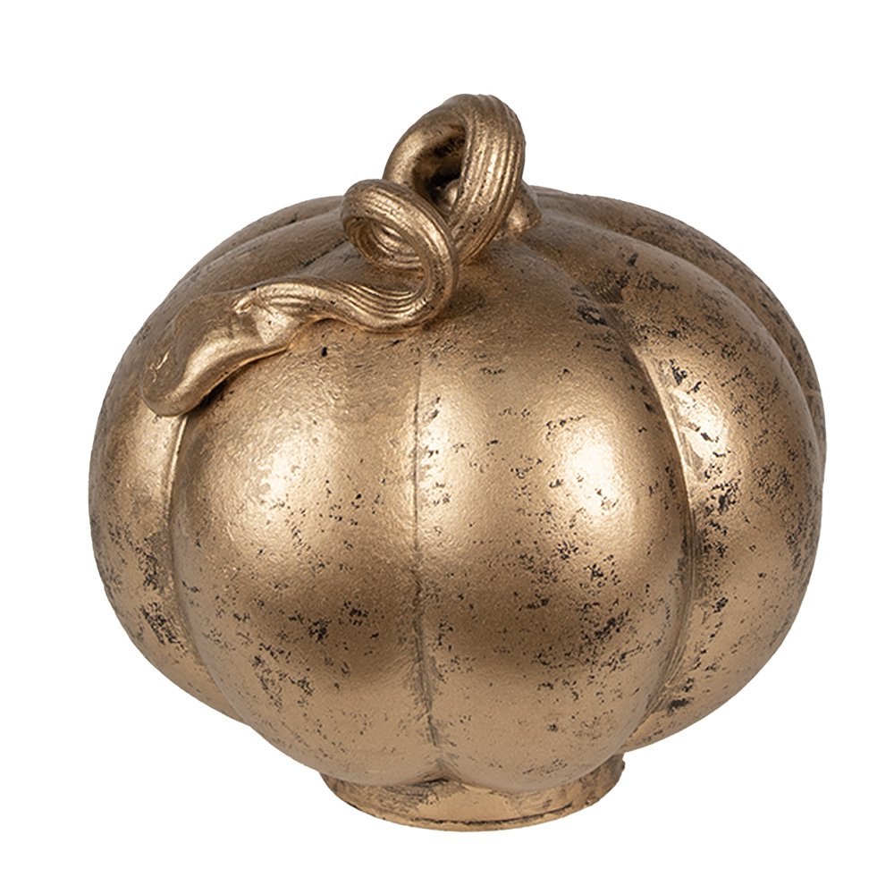 Decoration Pumpkin Ø 15x15 cm Copper Colored Glass Home Decoration