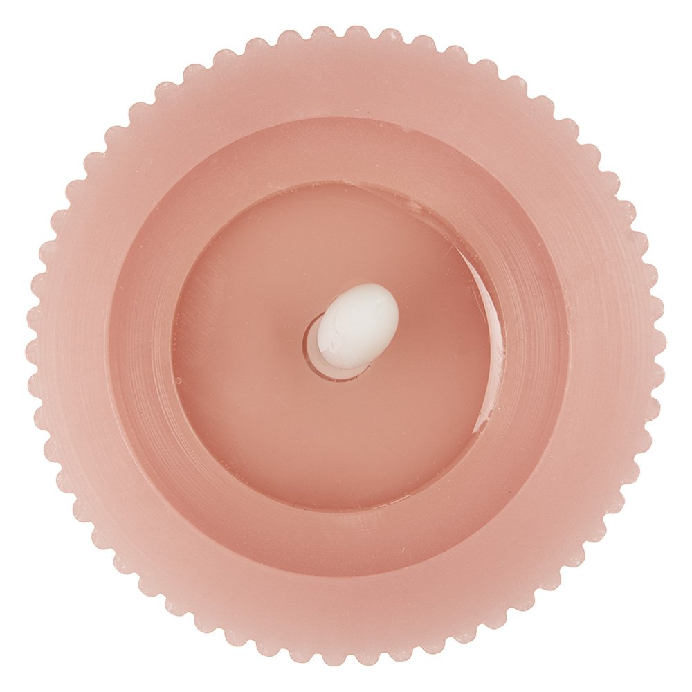 Led Kaars Ø 8x13 cm roze wax