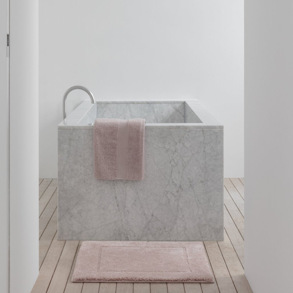Toiletmat 60x60 cm roze