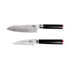 Messenset 2 stuks schilmesje santoku Japans staal