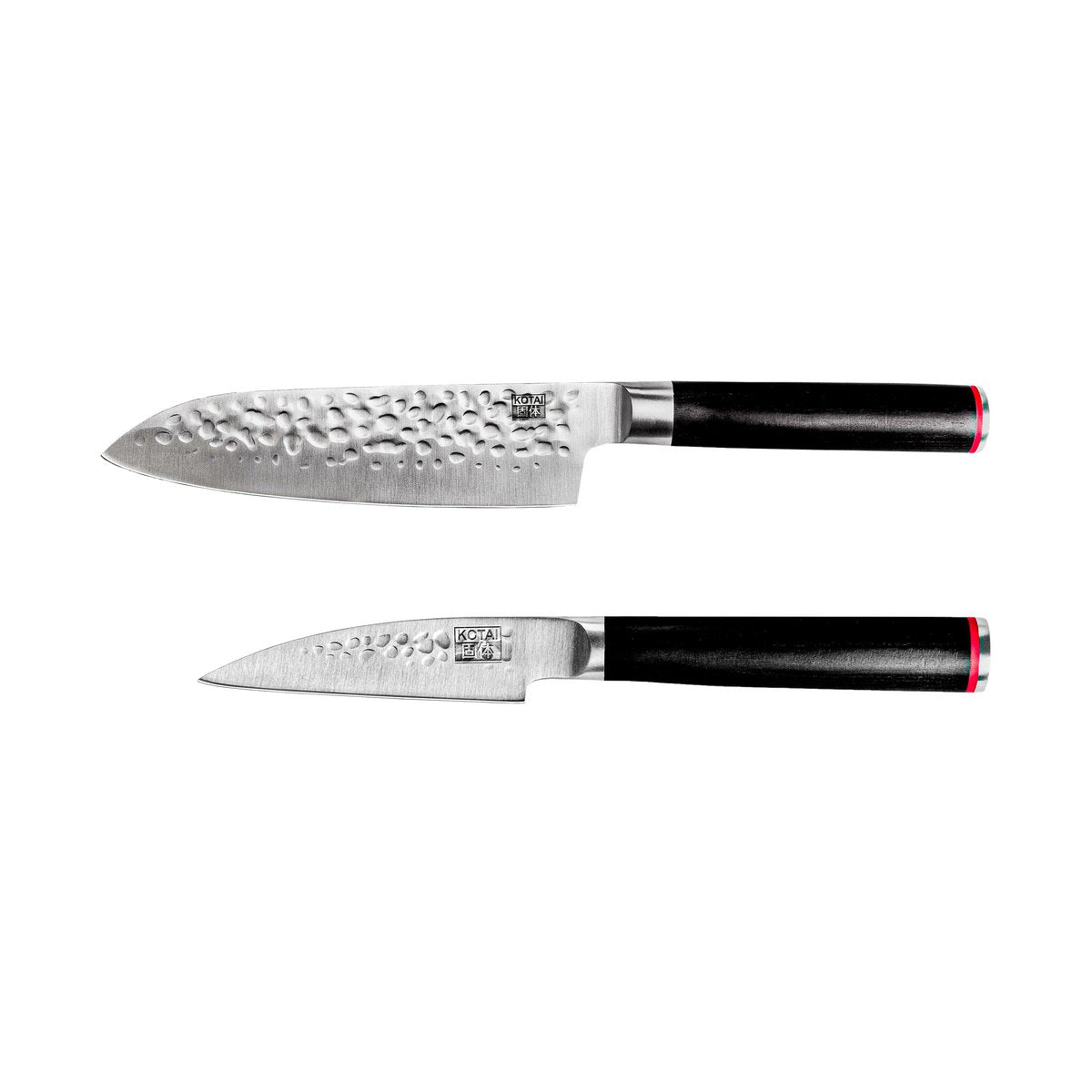 Messenset 2 stuks schilmesje santoku Japans staal