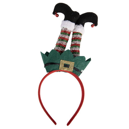Christmas Headband 15x3x31 cm Green Plastic