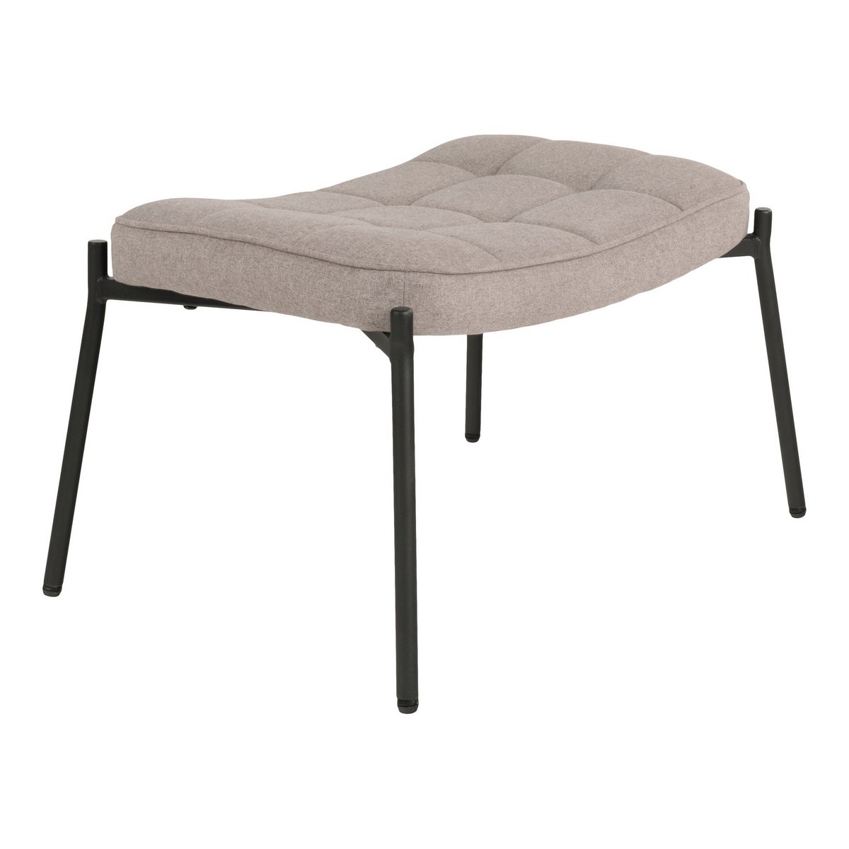 Voetsteun 41x61x36 cm steen polyester