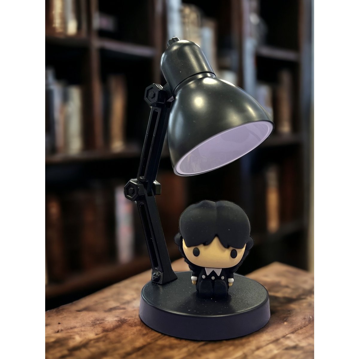 Wednesday Mini LED Lamp with Detachable Figure