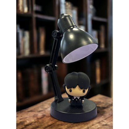 Wednesday Mini LED Lamp with Detachable Figure