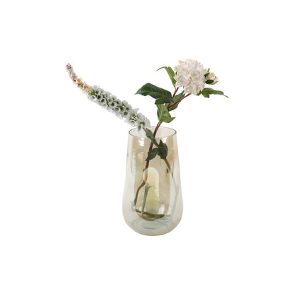 Vaas groen glas 26x17 cm