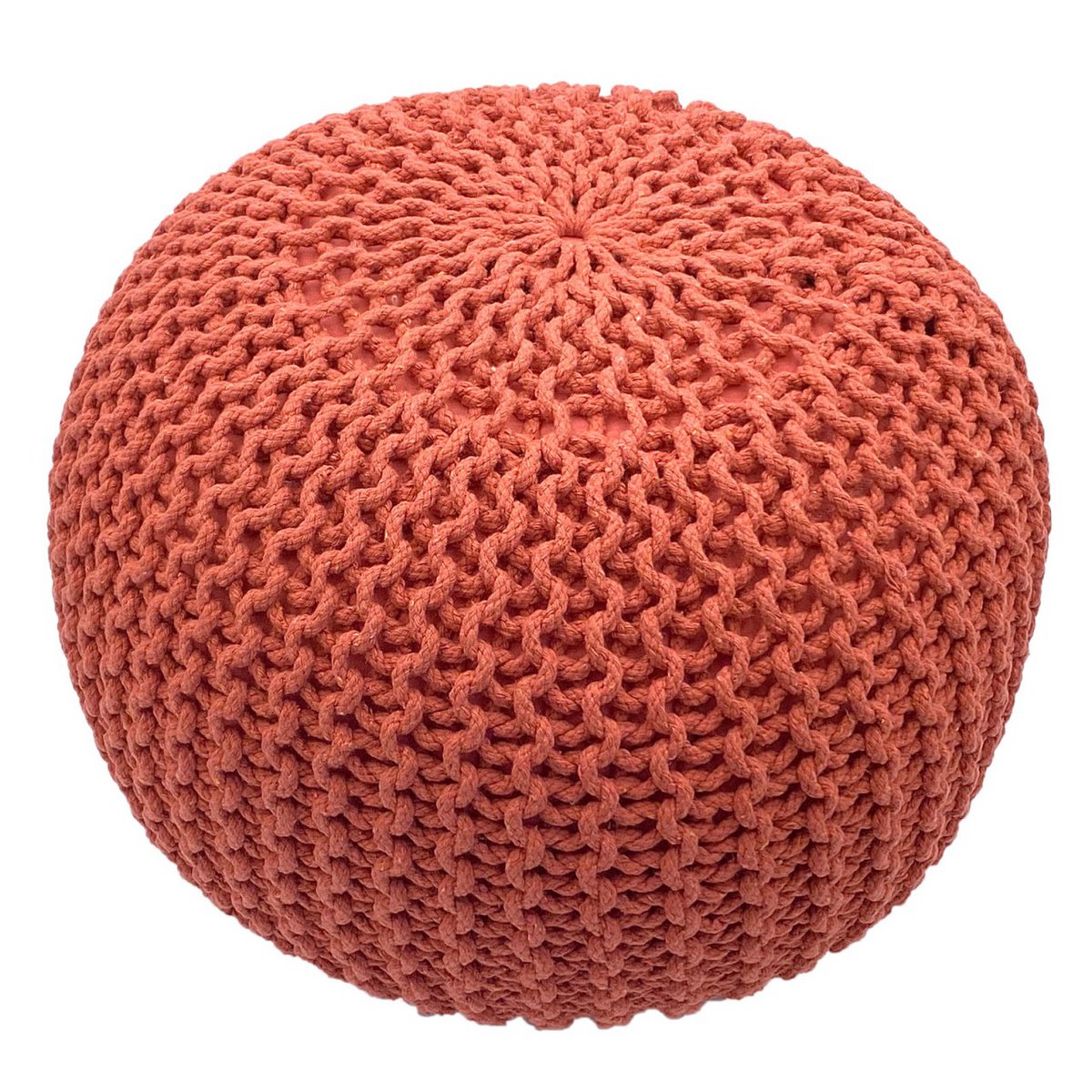 Brei Ontlasting Pouf Diameter 45 Cm Hoogte 30 Cm Vloer Kussen