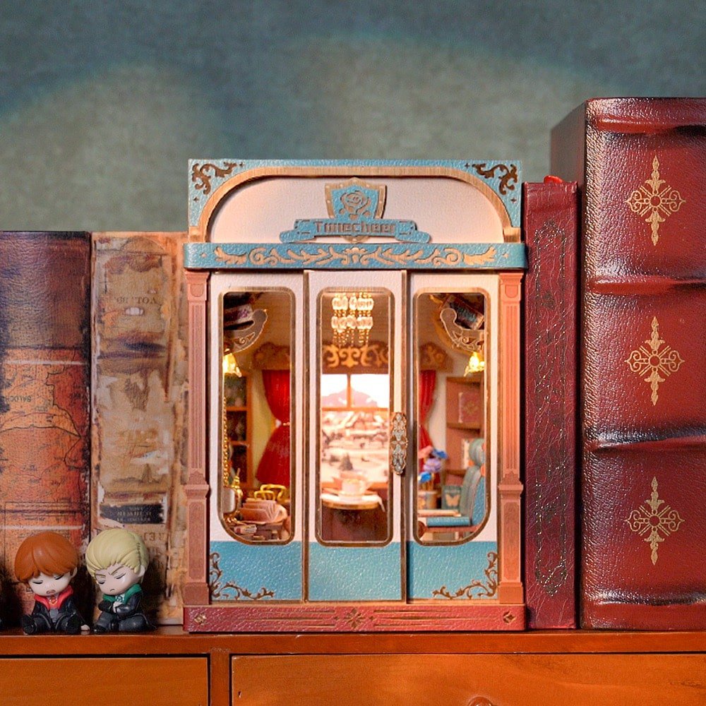 Tonecheer, DIY Book Nook, European Travels, TQ443, 15,8x22,4x22,5cm