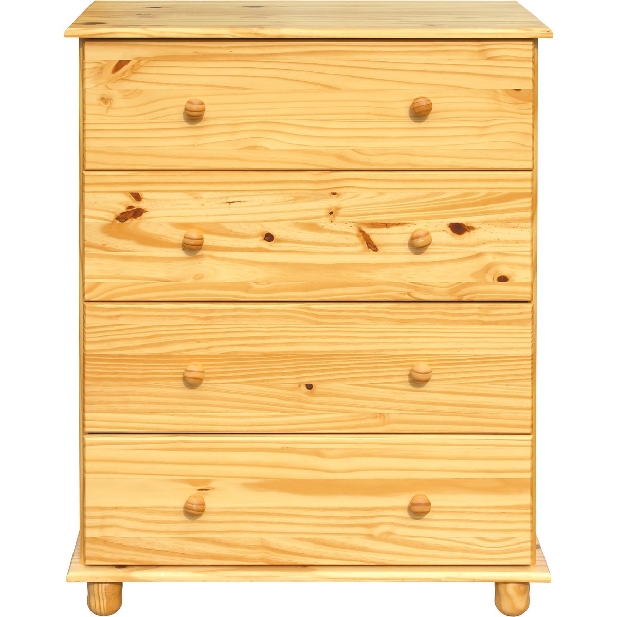 Sideboard Solid Pine Wood with Lacquered Worktops