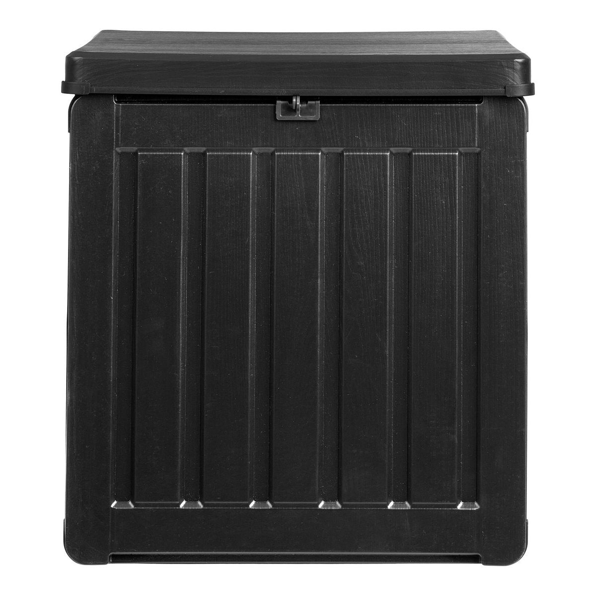 Kussendoos 76L kunststof zwart 42,8x42,8x46,4 cm
