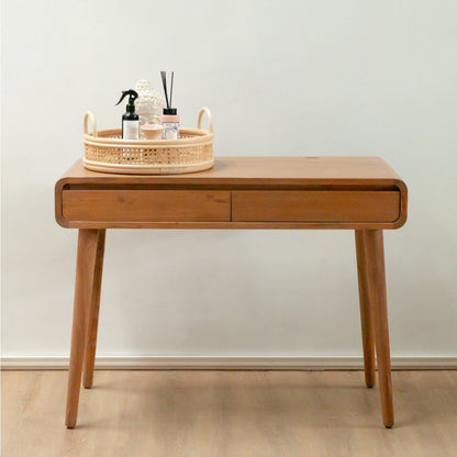 Rotan dienblad rond 40 cm beige
