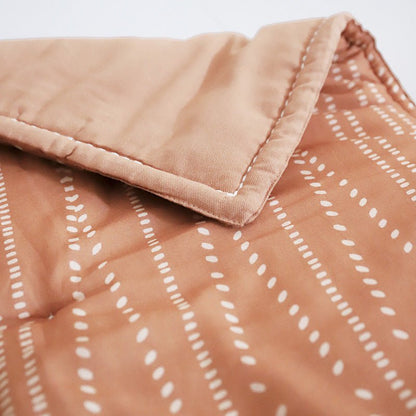 NEPO TERRACOTTA baby bouncer with bohemian print