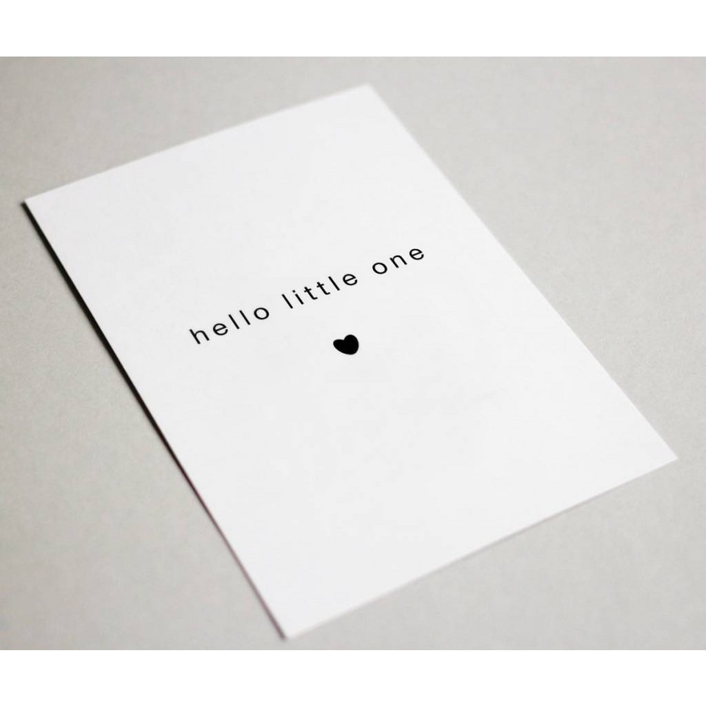 KAART | HELLO LITTLE ONE