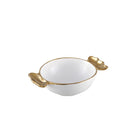 Candy Candle Holders Golden Handles 14x14x6cm