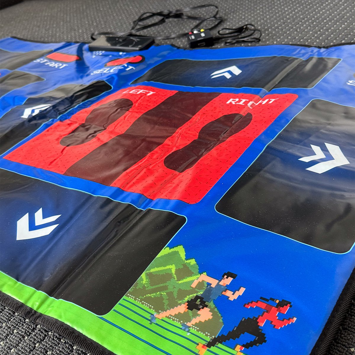 Dansmat 158x91 cm 25 spellen