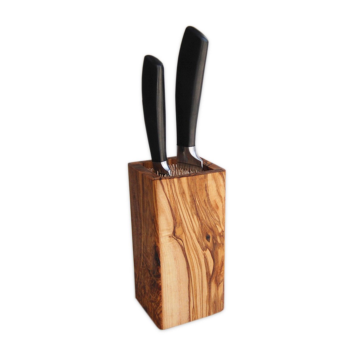 Messenblok olijfhout 16x8x8 cm