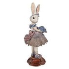Decoration Figurine Rabbit 15x14x35 cm Beige Plastic