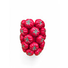 Handmade Tomato Vase with Historical Symbolism Design