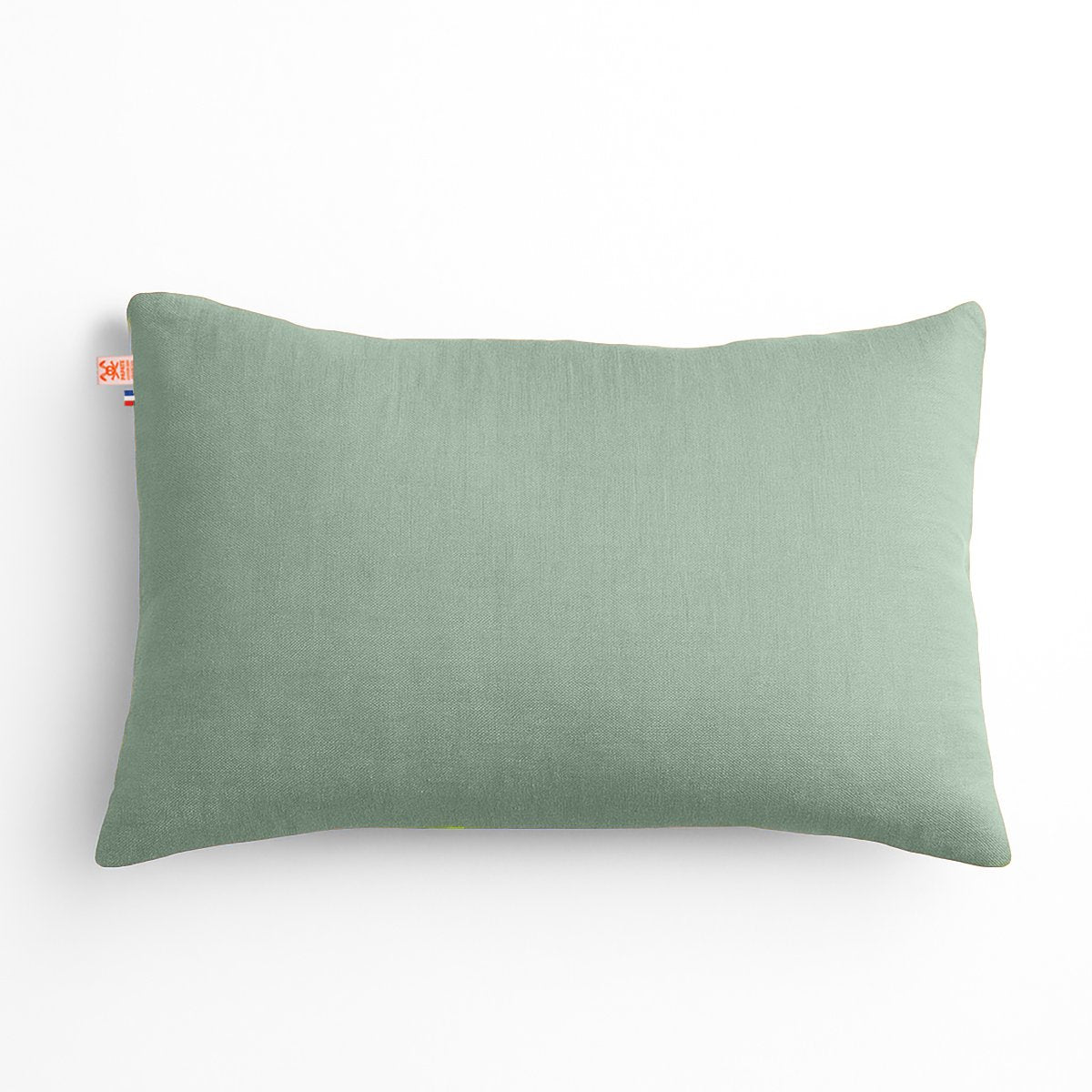 Organic cotton high chair cushion green