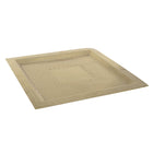 38 cm gold square serving tray