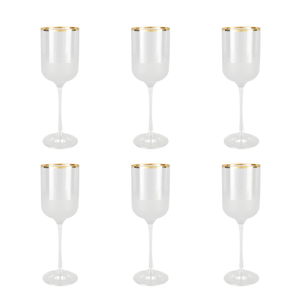 Wijnglazen set van 6 Marie Design