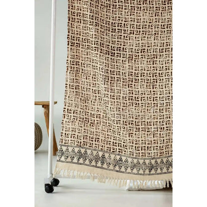 Plaid 125x180 cm katoen terracotta
