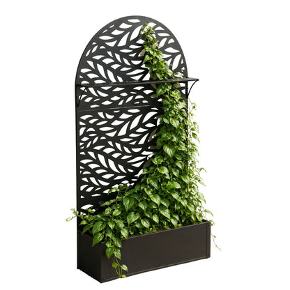 Plantenstandaard 180 cm ijzer zwart