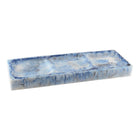 Aulica Appetizer Dish 3 Compartments Blue Resin Cloud