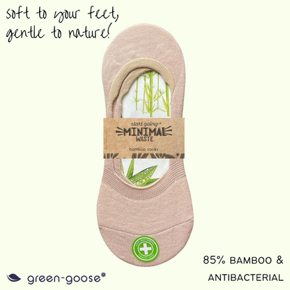 Green-Goose dames footies 10 paar bamboe maat 35-39