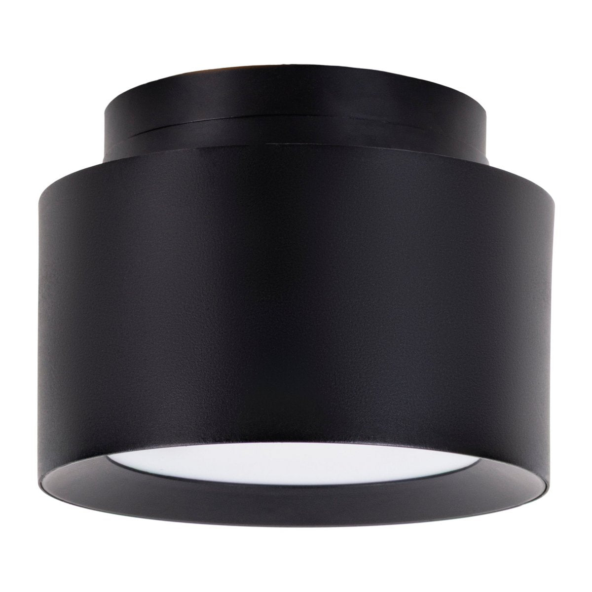 LED spot 14 cm zwart kunststof