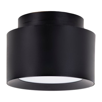 LED spot 14 cm zwart kunststof