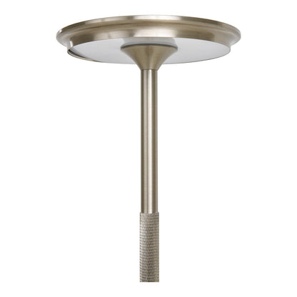 Tafellamp LED zilver aluminium 28,5 cm