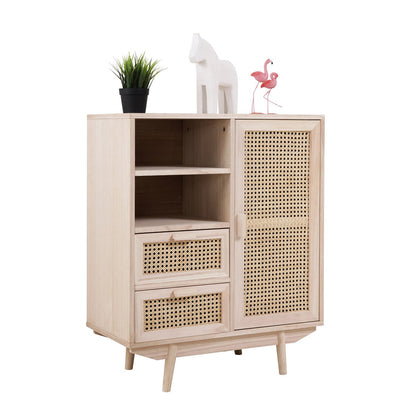 Dressoir 70x36x85 cm rotan bruin