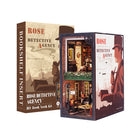 Booknook Rose Detective Agency 18x11x23 cm hout