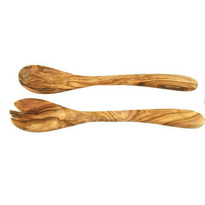 Slacouverts olijfhout 30 cm set 5