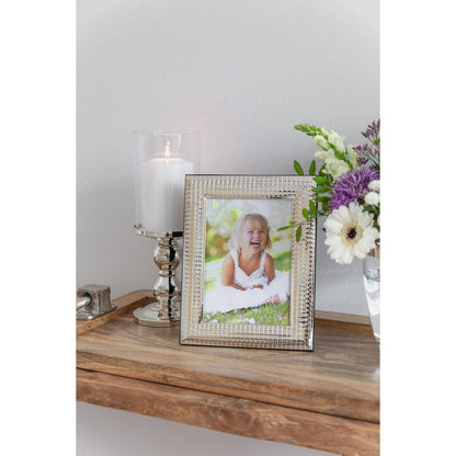 Photo frame Forli (10x15 cm), silver-colored, start-up protected