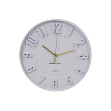 Clock - wall clock numbers - lilac - 30x30x4cm