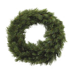 Kerstkrans Ø60 cm groen frosted
