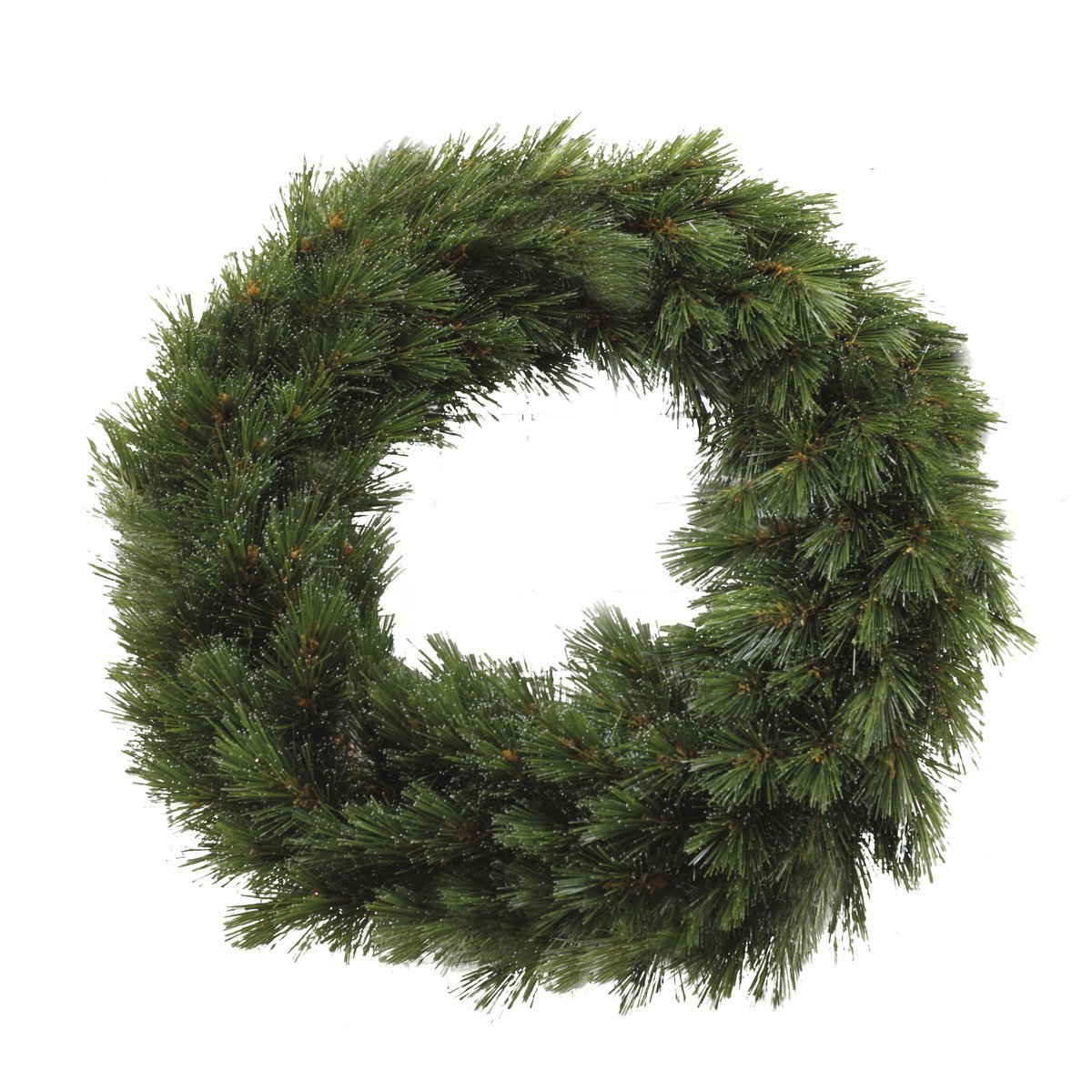 Kerstkrans Ø60 cm groen frosted