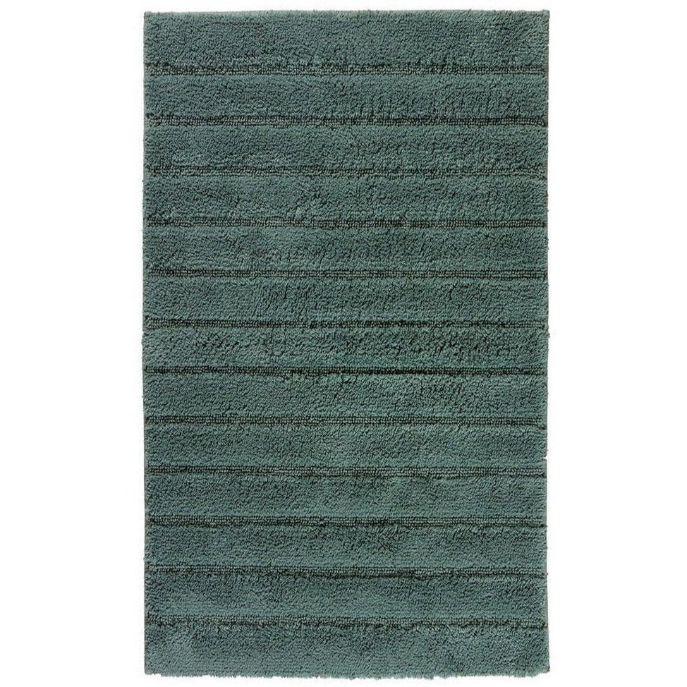 Badmat 60x100 cm katoen groen antislip