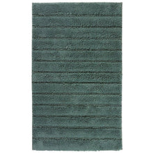 Badmat 60x100 cm katoen groen antislip