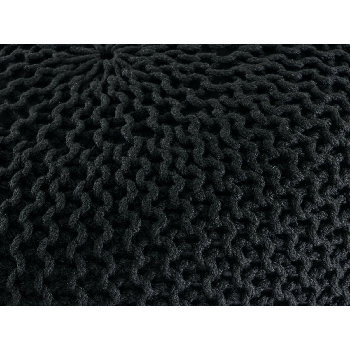 Pouf Ø45x30 cm gerecycled plastic