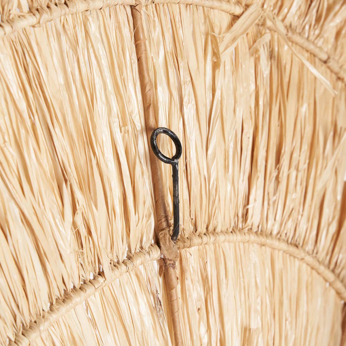 Muurdecoratie sisal L naturel