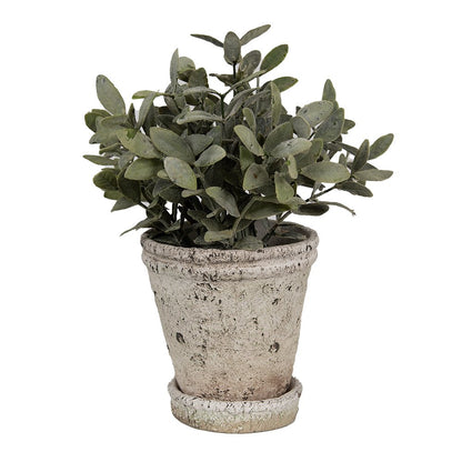 Flower Pot Ø 13x14 cm Beige Stone Planter