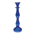 Kandelaar blauw glas 31 cm