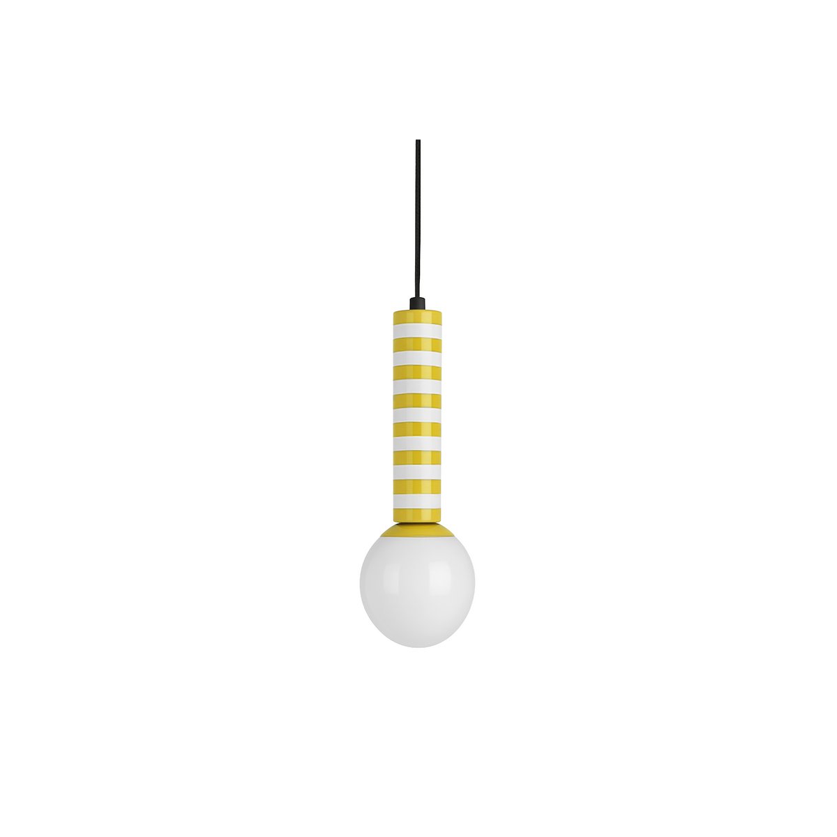 Retro gestreepte hanglamp