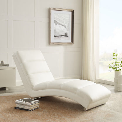 Relax ligbed wit 171x60x81 cm