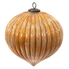 Christmas bauble XL Ø 25 cm Gold Coloured Glass Christmas Decoration