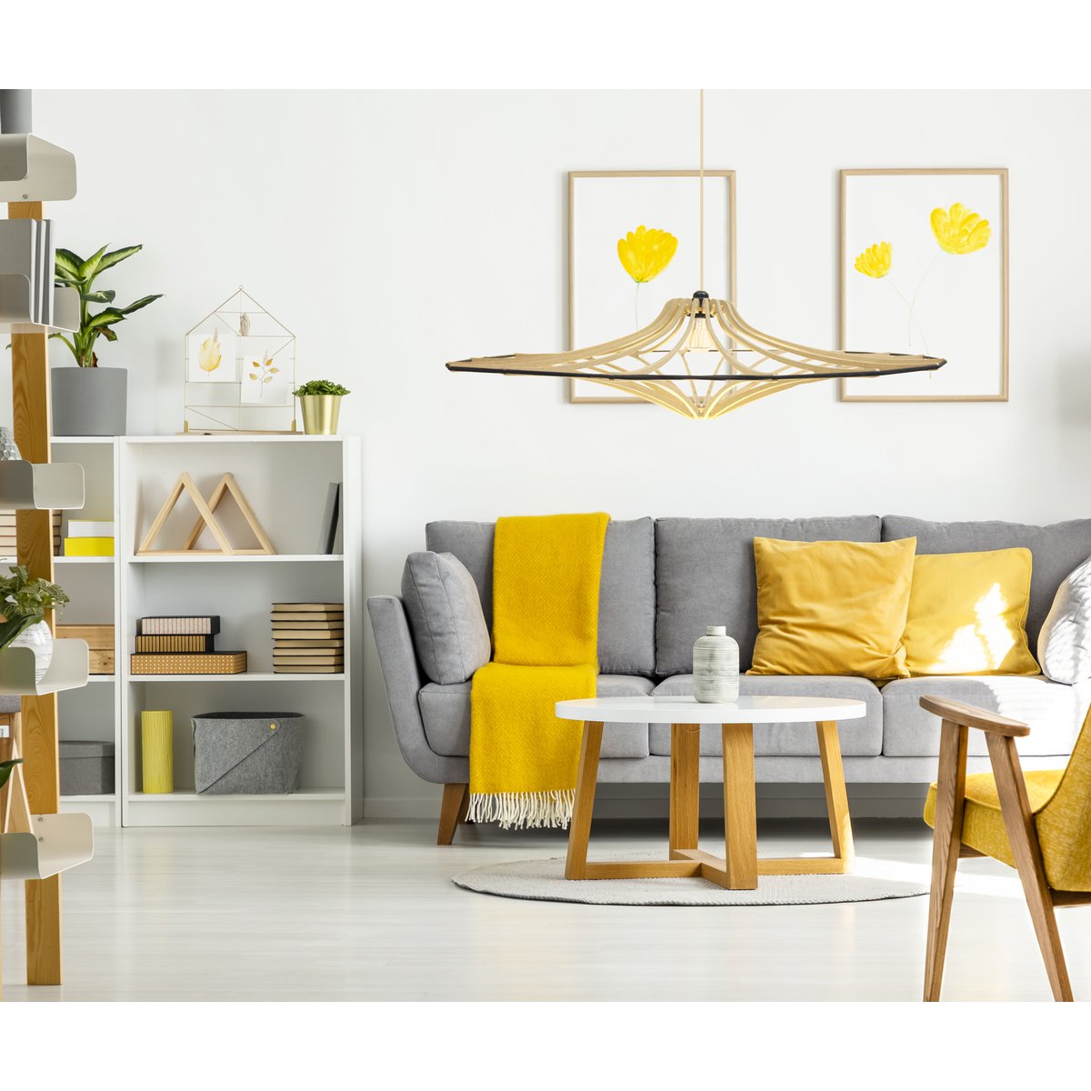 Hanglamp 124 cm zwart MDF